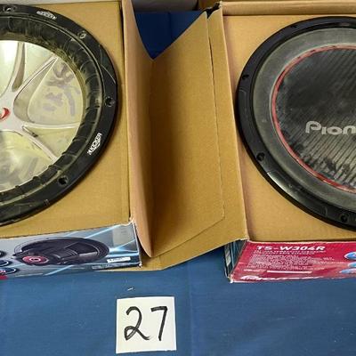 Car Speaker Lot