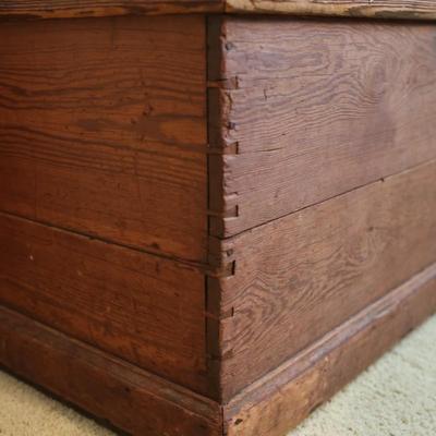 Antique Pine Chest