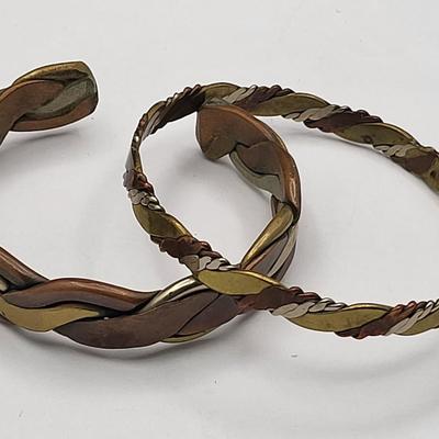 Vintage Stone & Mixed Metal Bracelets, Ring