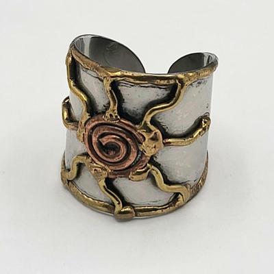 Vintage Stone & Mixed Metal Bracelets, Ring