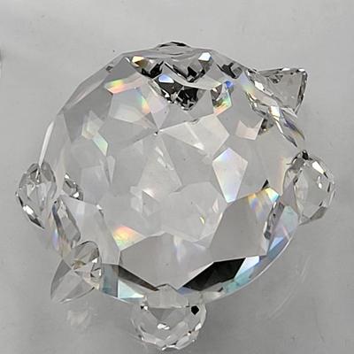 Swarovski Crystal Turtle Figurine