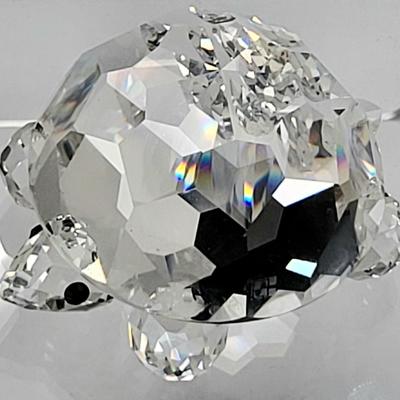 Swarovski Crystal Turtle Figurine