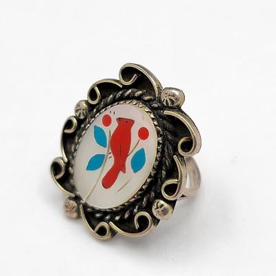 Sterling Ring Trio Birds, Tree Of Life