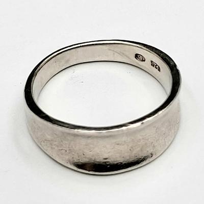 Three Various Rings, Sterling Silver