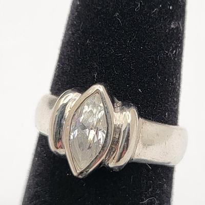 Three Various Rings, Sterling Silver