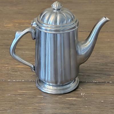 Vase, Creamer and Oneida Kettle