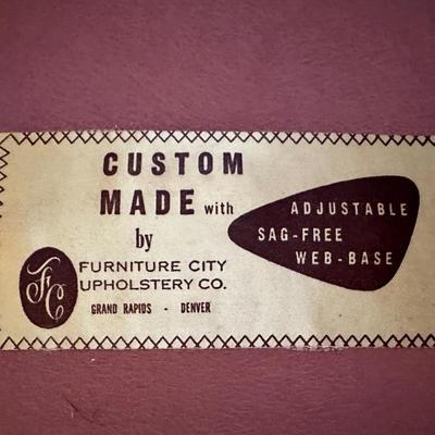 Custom Pink Antique Chair