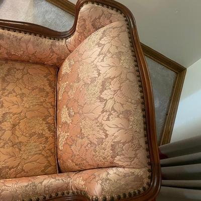 Custom Pink Antique Chair