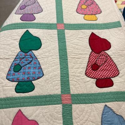 Sunbonnet Sue Quilt full/queen
