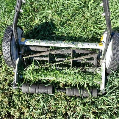 Wonderful working Task Force 16 in. push mower