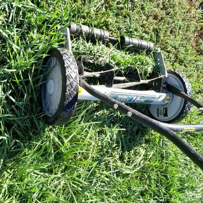 Wonderful working Task Force 16 in. push mower