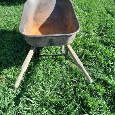 Large steel Trru Temper wheelbarrow