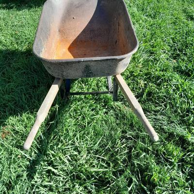 Large steel Trru Temper wheelbarrow