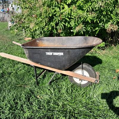Large steel Trru Temper wheelbarrow