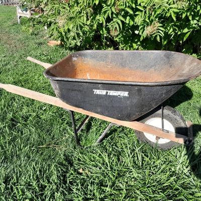 Large steel Trru Temper wheelbarrow