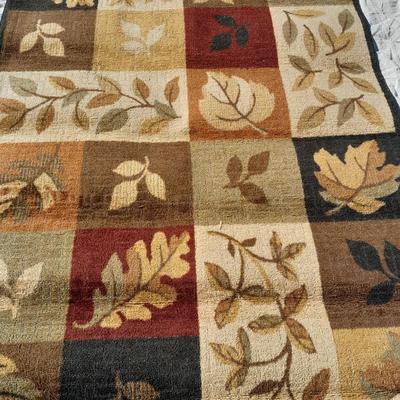Shaw living Leaf Design area rug