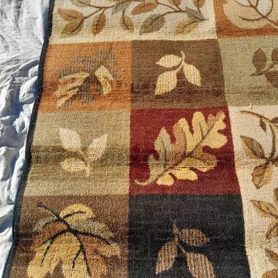 Shaw living Leaf Design area rug