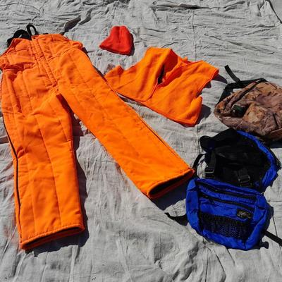 Hunting orange X- large bib overalls and other hunting essentials