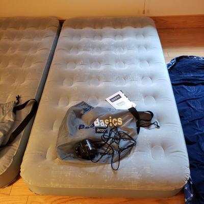 Two Sets of Blow Up Mattresses-Aero Bed Basics (B1-KD)
