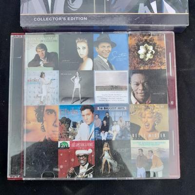 Elvis and BRAND-NEW Patsy Cline cd box set tin