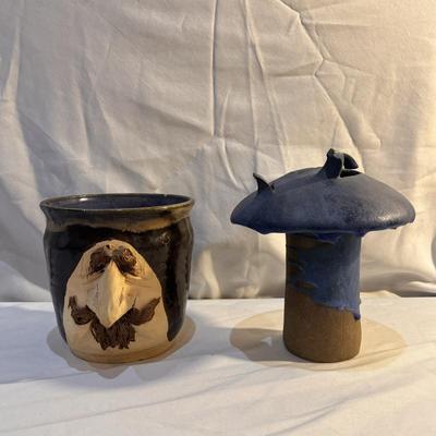 Ceramic Mushroom and Planter (LR-DZ)