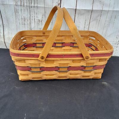 Nice Longaberger Basket Signed KDW 1992