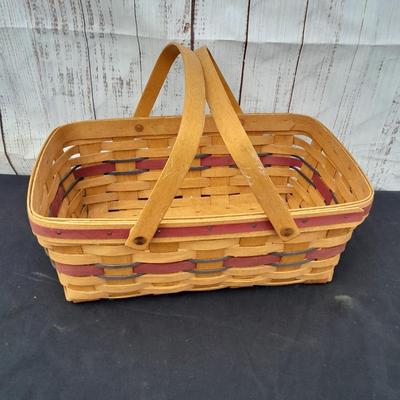 Nice Longaberger Basket Signed KDW 1992