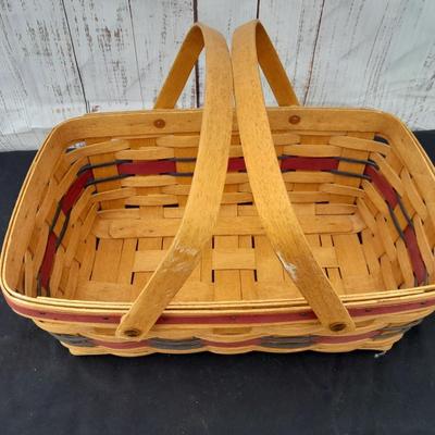 Nice Longaberger Basket Signed KDW 1992
