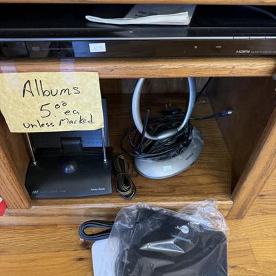 Records & misc decor