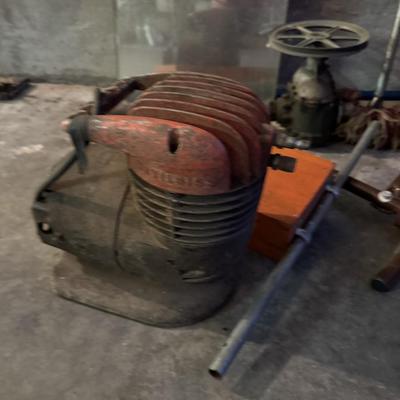 Air compressor, rake, mirror, t posts