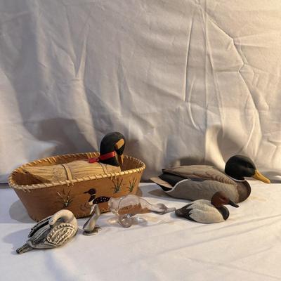 Signed Duck Decoys and More Duck Art (LR-DZ)