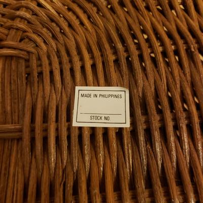 Fishing Creel Basket and Galvanized Minnow Bait Bucket (B1-KD)