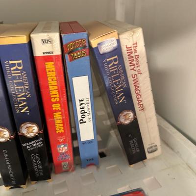 VHS & DVDs
