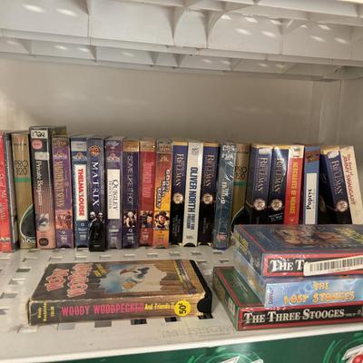 VHS & DVDs