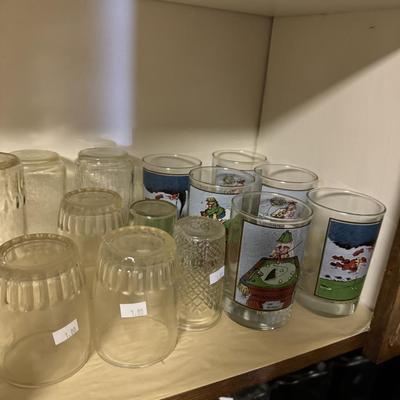 Glass cups