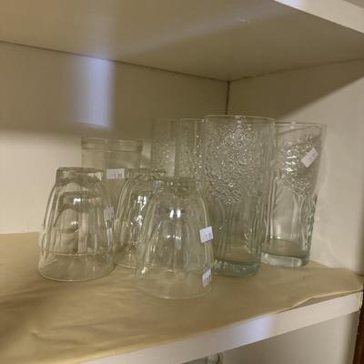 Glass cups