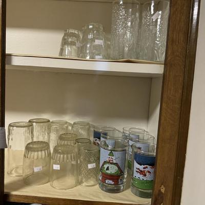Glass cups