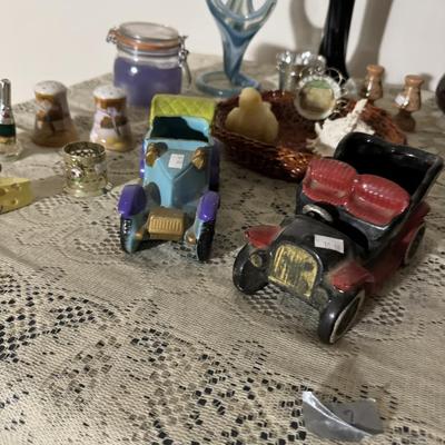 Miscellaneous glassware and decorative
