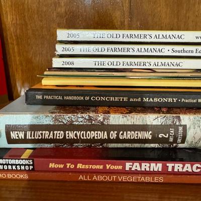 Gardening books