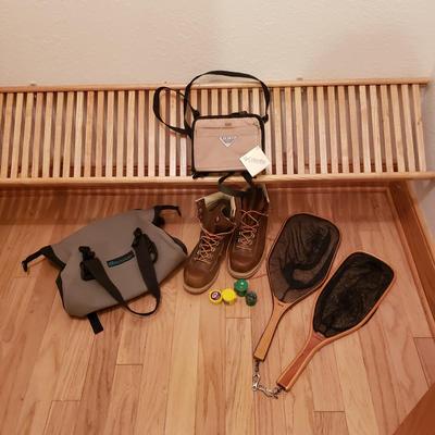 NIB Columbia Chest Bag, Cebela's/Orvis Nets and More (B1-KD)