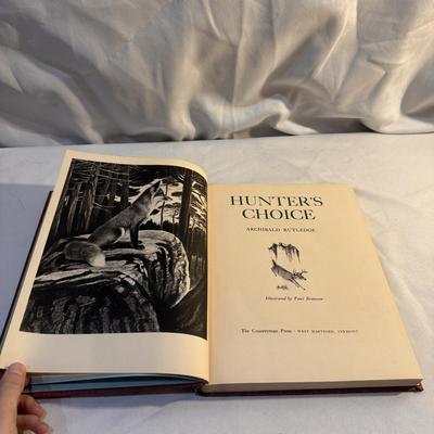 Hunter’s Choice by Archibald Rutledge, 1st Edition and Signed (LR-DZ)