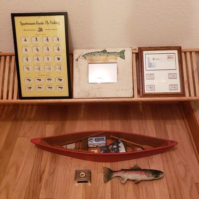 Christian Dior Match Box Cover and Other Fishing Decor (B1-KD)