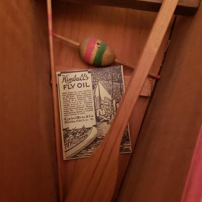 Christian Dior Match Box Cover and Other Fishing Decor (B1-KD)