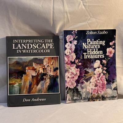 Watercolor Nature Technique Books (O-DZ)
