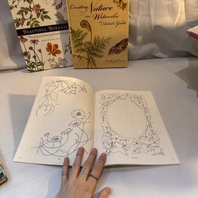 Watercolor Nature Technique Books (O-DZ)