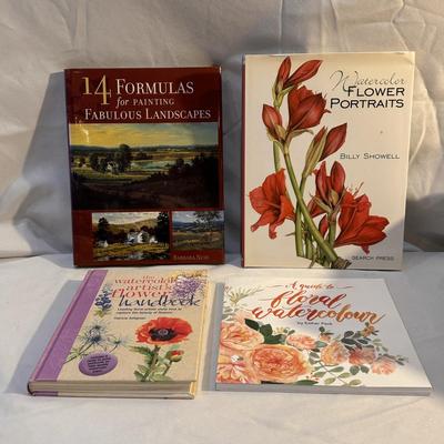 Watercolor Nature Technique Books (O-DZ)
