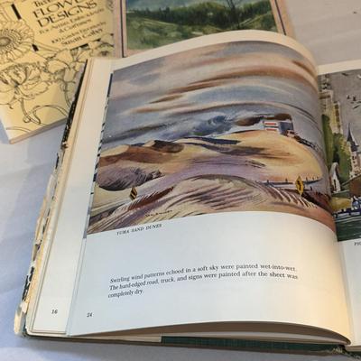 Watercolor Nature Technique Books (O-DZ)