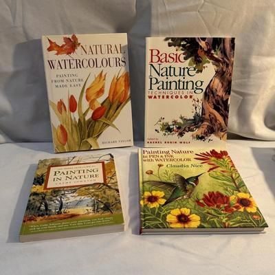 Watercolor Nature Technique Books (O-DZ)