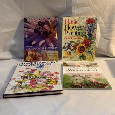 Watercolor Nature Technique Books (O-DZ)
