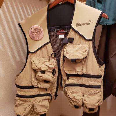 Simms/Columbia Fly Fishing Vests, Red Ball Waders and More (B1-KD)